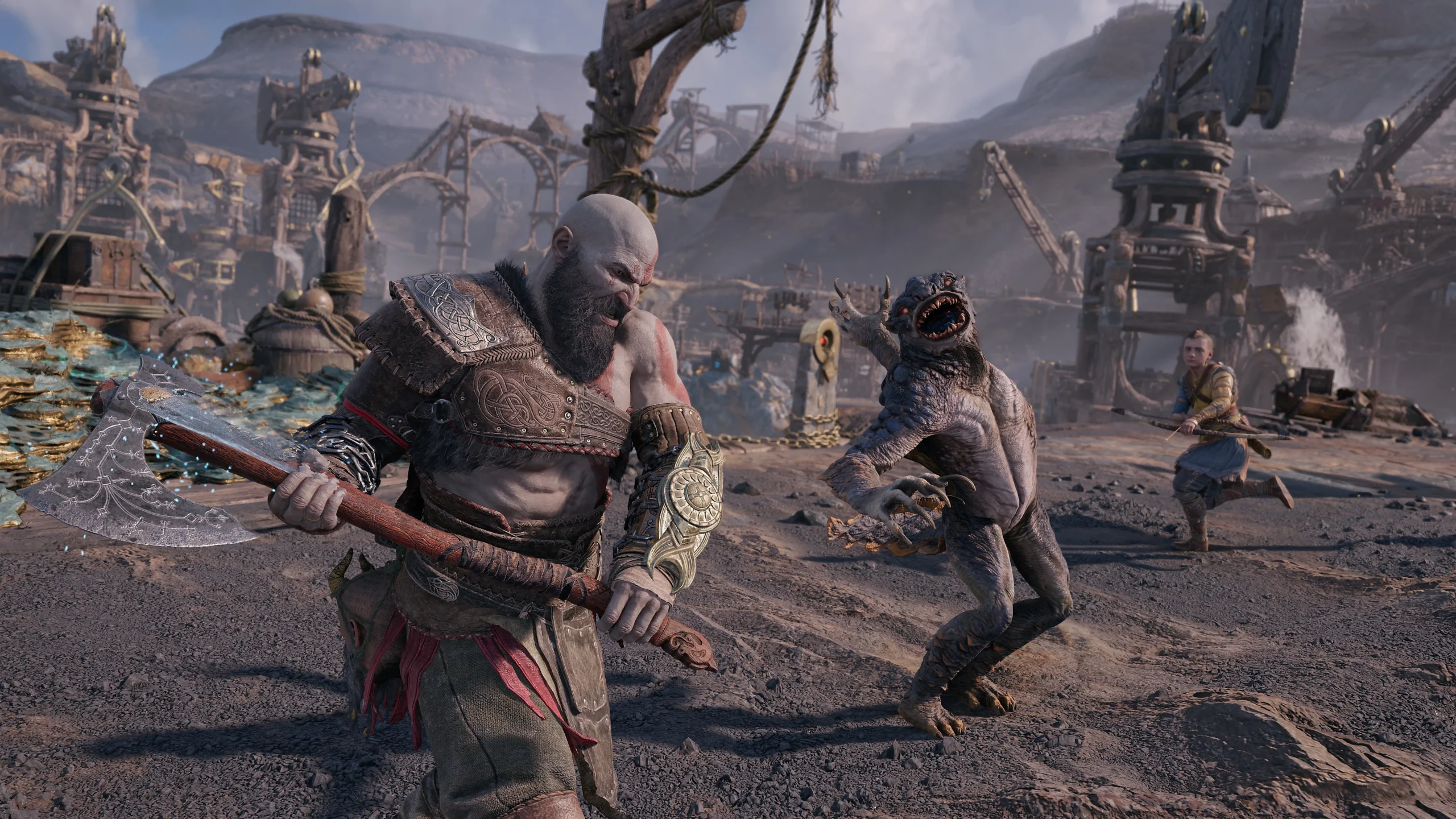 god-of-war-ragnarok-pc-screenshot-pitmine-combat-01-en-10may24